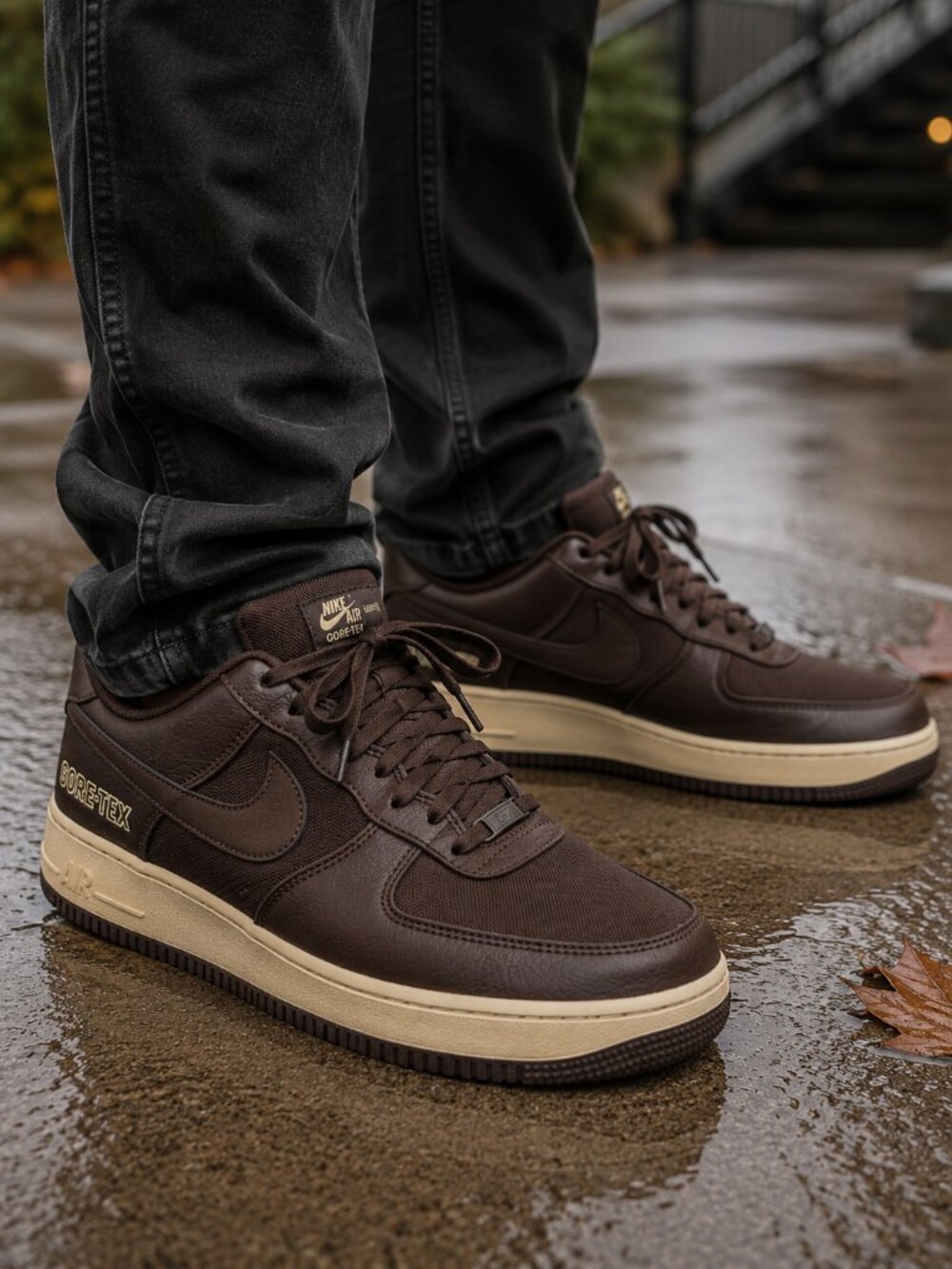Nike Air Force 1 ’07 GORE-TEX Baroque Brown Men’s Size 11 CT2858-201